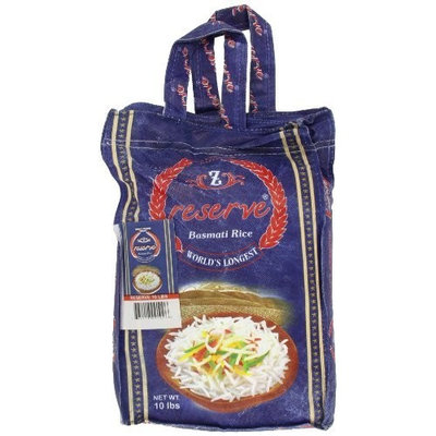 Zafrani Zafarani Reserve Basmathi Rice 10-Pounds