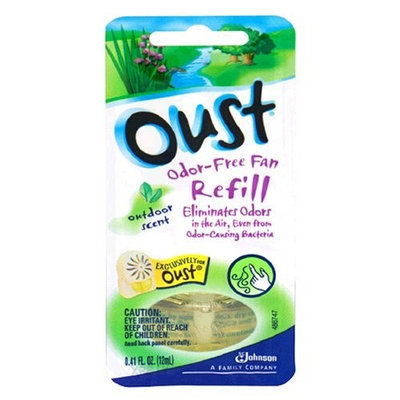 Oust Odor-Free Fan Refill, Outdoor Scent, 1 refill