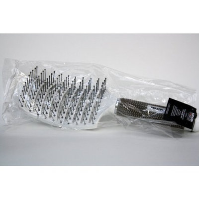 Keratin Complex Curved Vent Brush by Coppola - White