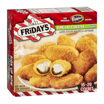 T.G.I. Friday's Poppers Stuffed Jalapenos Cream Cheese