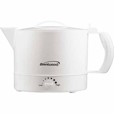 Brentwood KT-32W 32 oz Plastic Hot Pot