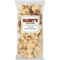 Manny's: Restaurant Style 100% White Corn Tortilla Chips, 15 Oz