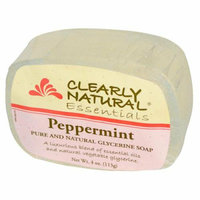 Clearly Naturals Clearly Natural Glycerine Bar Soap Peppermint 4 oz