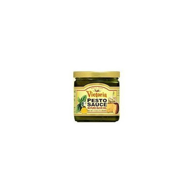 Victoria Sauce, Pesto , 7.5 oz (pack of 12 )