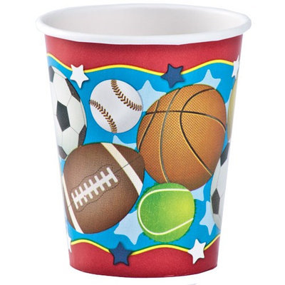 Hanna K Signature Hanna K. Signature 93180 9 Oz Birthday Sports Hot/Cold Cup - 864 Per Case