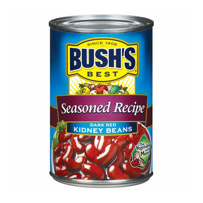 Bush's Best Seasoned Recipe Dark Red Kidney Beans