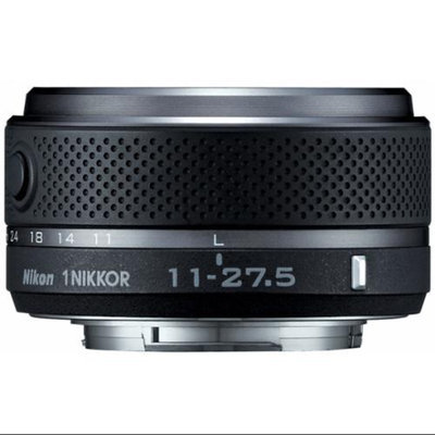 Nikon 1 NIKKOR 11-27.5mm f/3.5-5.6 Black Wide Ange Zoom Lens for Nikon 1 Series Cameras