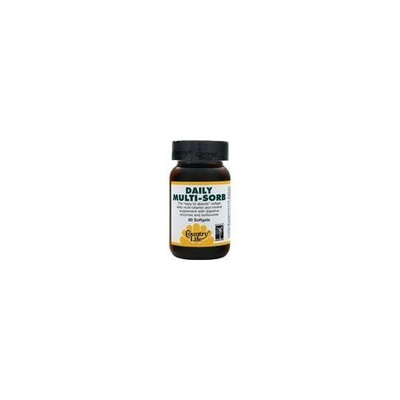Country Life Daily Multi-sorb with digestive Enzymes and Isoflavones, 60-Count