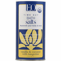 EO Products Bath Salts Time Out Vanilla and Cocount with Tangerine 22 oz