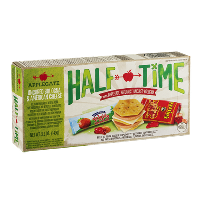 Applegate Half Time Uncured Bologna & American Cheese