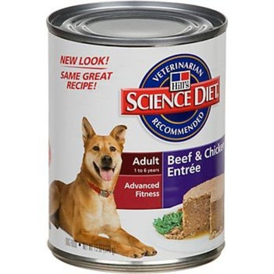 Hill's Science Diet Hill's Science Diet Adult Dog Ground Entrees Wet Food, 13-Ounce Can, 12-Pack