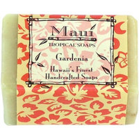 Maui Tropical Soaps Traditional Hawaiian Soap Gardenia, 5-Ounce (Pack of 3)