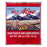 Dell Alpe 28 oz. San Marzano Peeled Tomato, Case Of 12