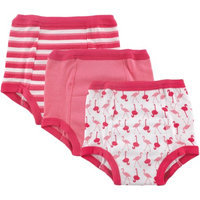 Baby Vision® Luvable Friends® 3-Pack Water-Resistant Training Pants in Pink Flamingo