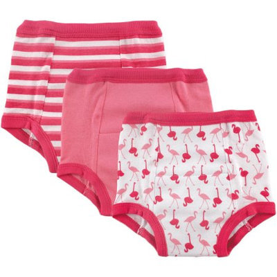 Baby Vision® Luvable Friends® 3-Pack Water-Resistant Training Pants in Pink Flamingo