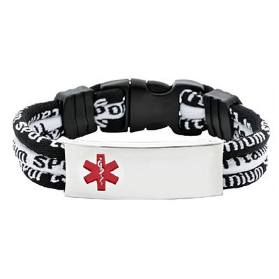Hope Paige Titanium Sport Style ID Black/White - 7 to 7 3/4