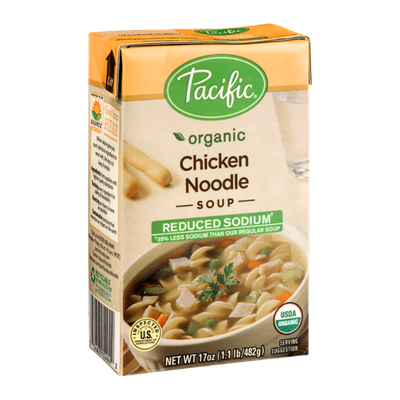 Pacific Organic Reduced Sodium Chicken Noodle Soup