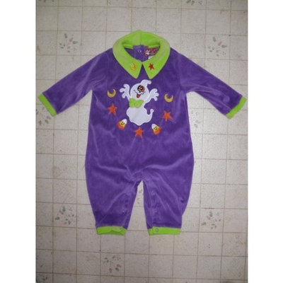 Zatarain Peek a Boo Ghost Halloween Costume Romper (12 Months)
