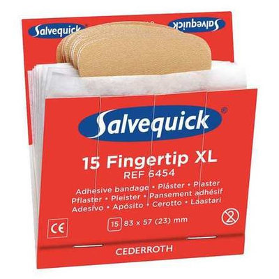 MEDIQUE 6454 Bandage Refill, Red, Cardboard, PK6