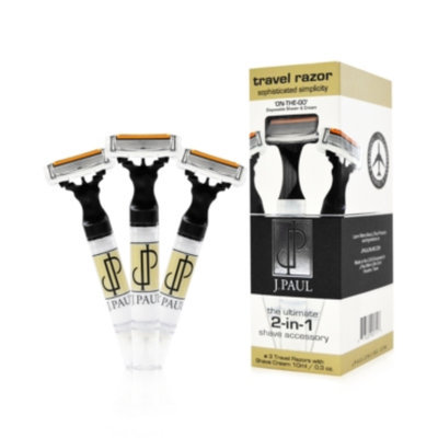 J Paul J. Paul 2-in-1 Travel Razor
