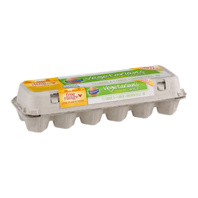 Egg Innovations Free Range Grade A Large Brown Eggs - 12 CT
