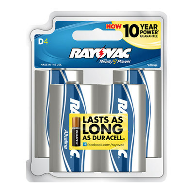 Rayovac Alkaline D Batteries