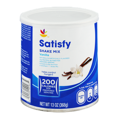 Ahold Satisfy Shake Mix Vanilla