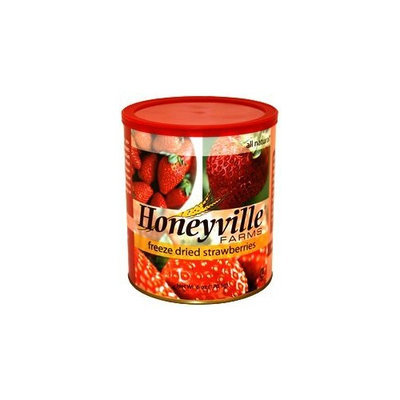 Honeyville Farms Freeze Dried Strawberries - 6 Ounce Can