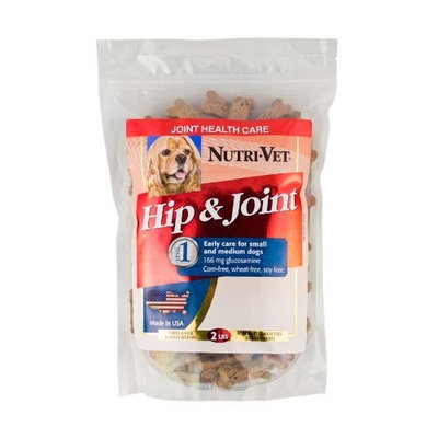 Nutri Vet Nutri-Vet Hip & Joint Lamb & Rice Flavored Wafers with Glucosamine, 2 Pound