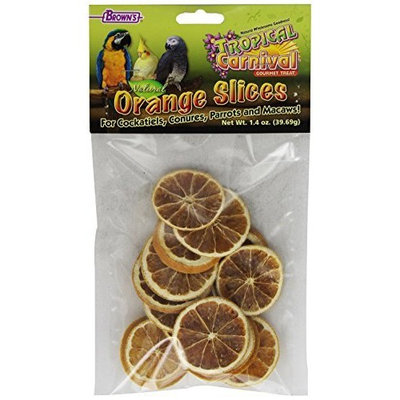 F.M.BROWN'S F.M. Brown's Tropical Carnival Natural Orange Slices, Net Wt .75 oz