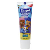 Orajel Bubble Guppies Anticavity Fluoride Toothpaste, 2+ Years, Fin-tastic Fruit, 4.2 oz