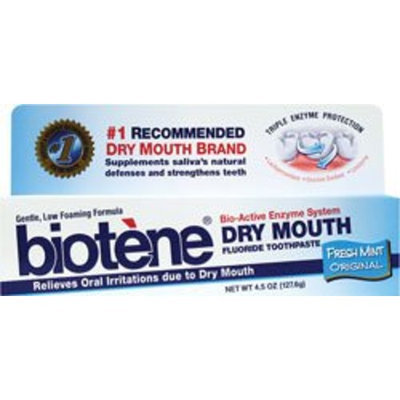 Biotene dry mouth wash fresh mint original 4.50 Ounces