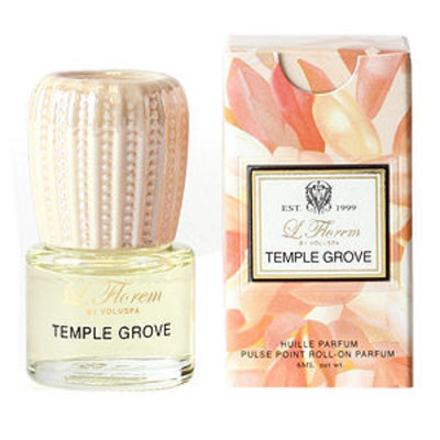 Voluspa L.Florem Collection, Pulse Point Roll-On Parfum, Temple Grove, .2 fl oz