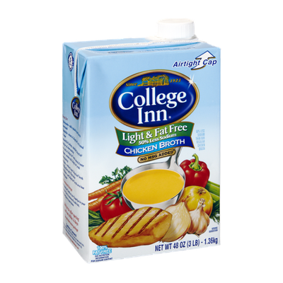 College Inn Light & Fat Free Chicken Broth