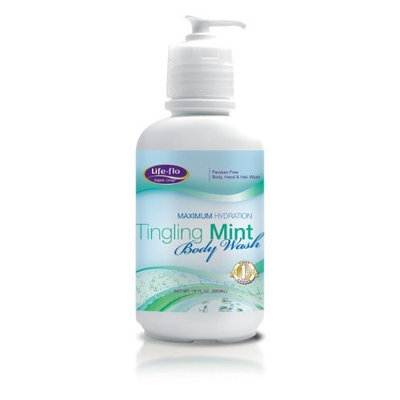 Life Flo Life-Flo Maximum Hydration Tingling Body Wash, 19-Ounce