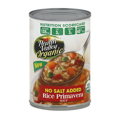 Health Valley Organic Rice Primavera Soup