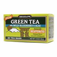 Bigelow Decaffeinated Green Tea with Wild Blueberry & Acai