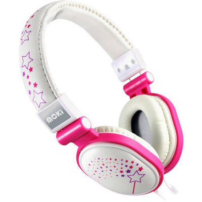 Addnice Moki Acchppod Popper Over-the-Ear Headphones - White (4MOK00563)