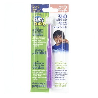 Baby Buddy 360 Toothbrush Step 2, Purple, 1 ea