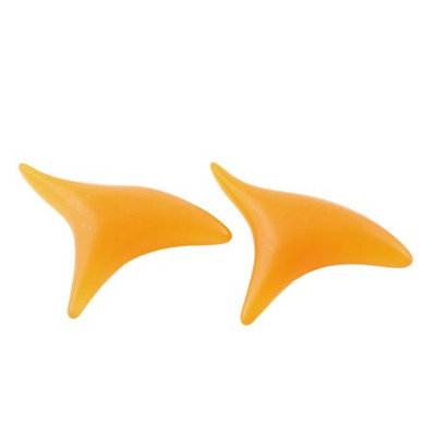 Orange Poratble Body Back Guasha Massage Board Beauty Tool 2 Pieces