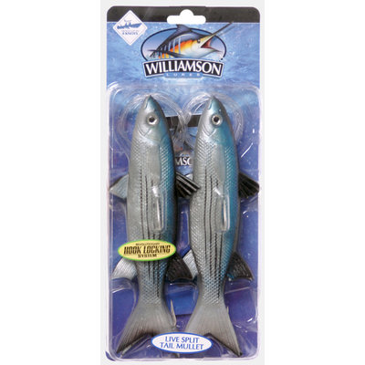 Williamson Lures Live Split Tail Mullet Trolling Lure
