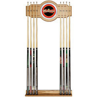 Trademark Commerce Trademark Budweiser Red/Black Billiard Cue Rack