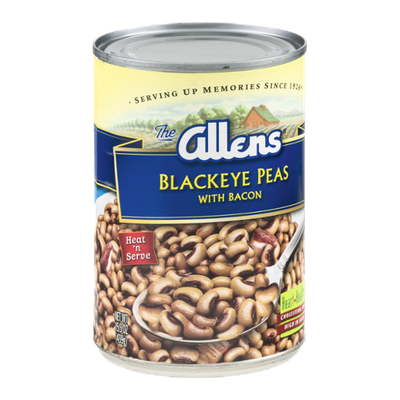 The Allens Blackeye Peas with Bacon
