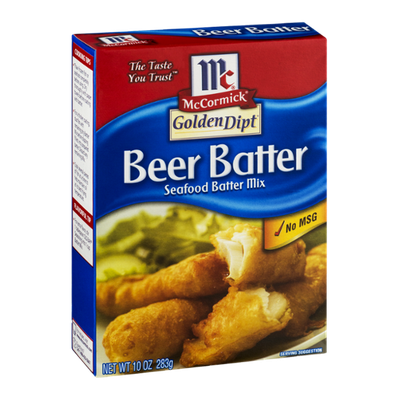 McCormick® Golden Dipt Seafood Batter Mix Beer Batter