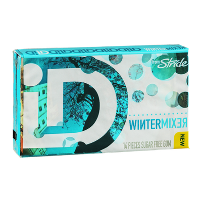 Stride iD Sugar Free Gum Wintermixer - 14 CT