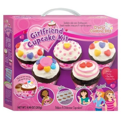 Brand Castle Girlfriend Cupcake Kit (Multi-colored) Party Accessory