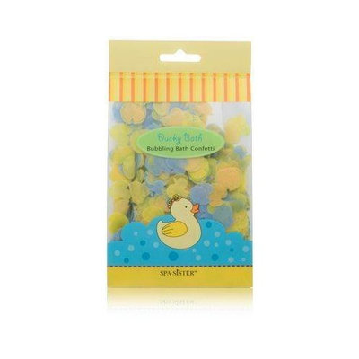 Spa Sister Bubbling Bath Confetti Ducky Bath