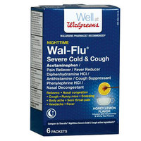 Walgreens Wal-Flu Severe Cold & Cough Packets