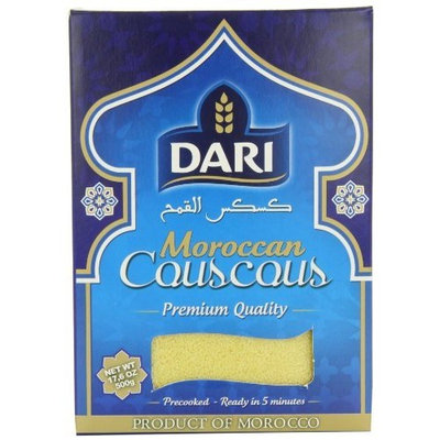 Dari Moroccan Couscous, 500-Gram Boxes (Pack of 6)