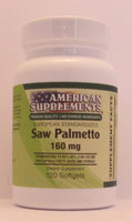 Saw Palmetto Berry Extract 160 MG No Chinese Ingredients American Supplements 1